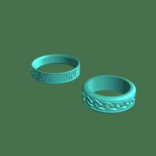 aneis bijoux 3d print model - Mito3D