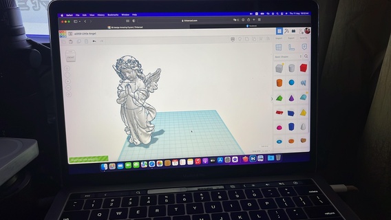 angelo sculture culturale reliquie 3d print model - Mito3D