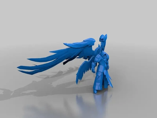 anjo dnd monstro tm 3d modelos baixar crialidade nuvem 3d print model - Mito3D