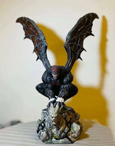 anjo veneno homens aranha 3d modelos baixar crialidade nuvem 3d print model - Mito3D