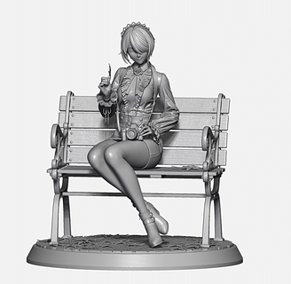 anime girl part 2 diğerleri 3d print model - Mito3D