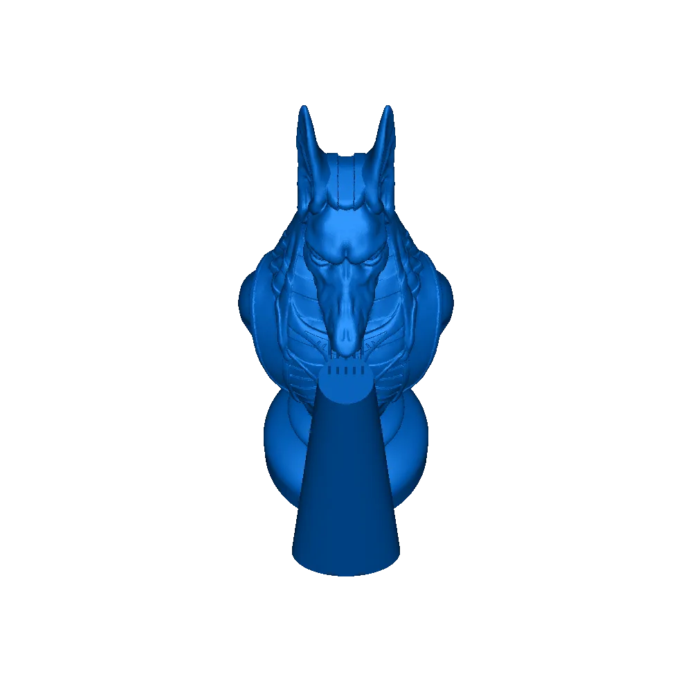 anubis busto 3d models download creality cloud 3D print model - Mito3D