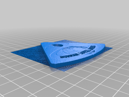 apolo 8 missão fragmento 3d print model - Mito3D