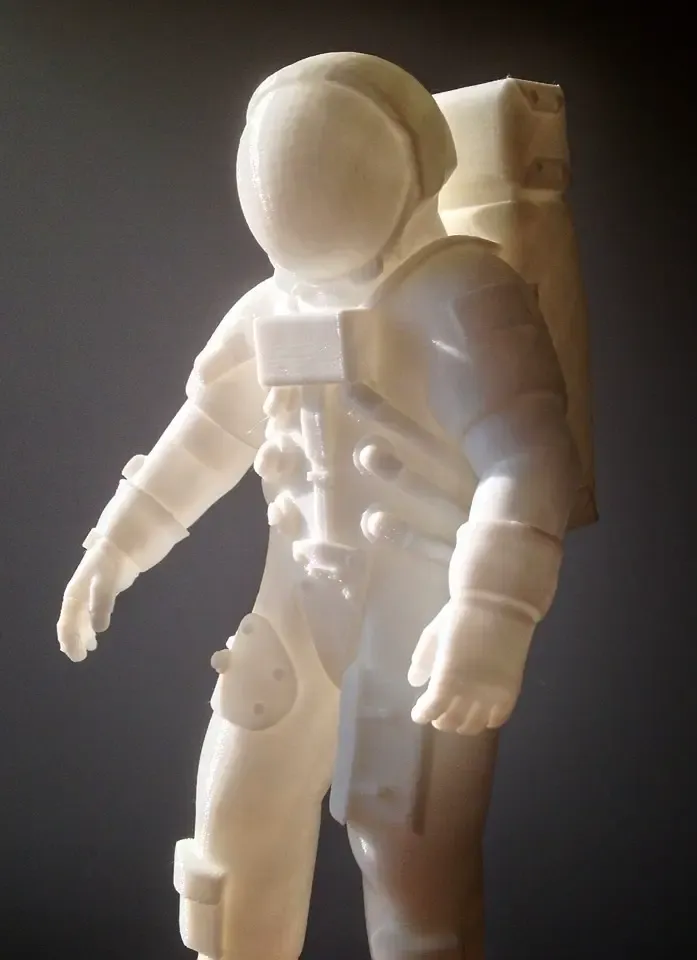 apolo astronauta mejora apoyo 3d modelos descargar crealidad nube 3D print model - Mito3D