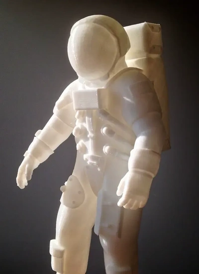 apollo astronauta miglioramento supporto 3d modelli scarica creality nube 3d print model - Mito3D