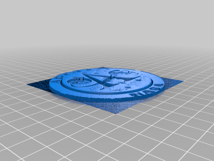 apollo mission patch Others 3d print model - Mito3D