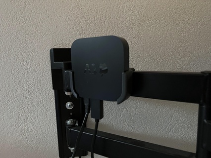 Pomme tv gen 3 bras monter accessoires 3d print model - Mito3D