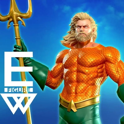 aquaman - 3d stl ready to print models download creality cloud 3d print model - Mito3D