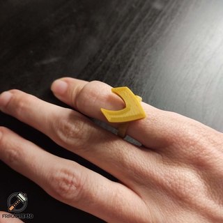 Aquaman Ring Mode 3d print model - Mito3D