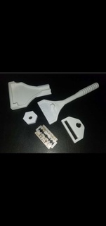 akvaryum temizleyici Ustura handle uzun hayvanlar 3d print model - Mito3D