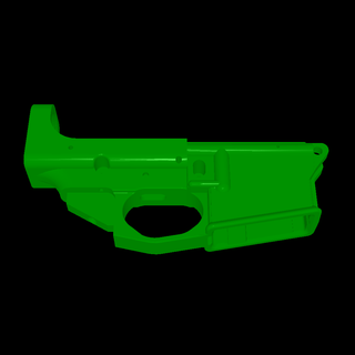 ar 15 pistola 3d modelos baixar crialidade nuvem 3d print model - Mito3D