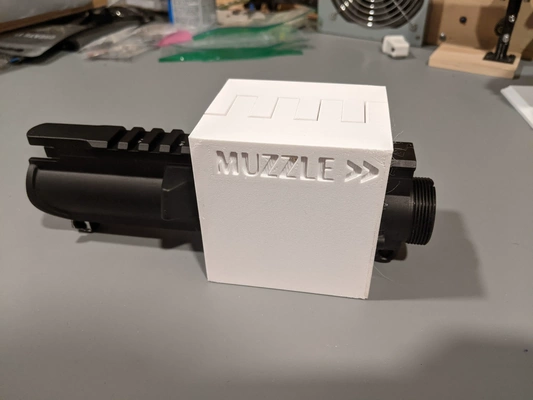 ar 15 oberer höher empfänger laster block 3d modelle download realität wolke 3d print model - Mito3D