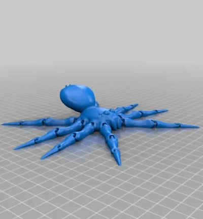 araña articulo 3d modelos descargar crealidad nube 3d print model - Mito3D