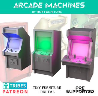 arcade Machines jouets Jeux 3d print model - Mito3D