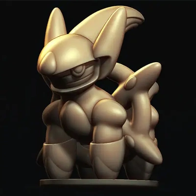 arceus légendaire pokémon 3d modèles télécharger créalité nuage mythes 3d print model - Mito3D