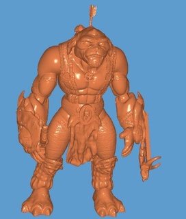 arqueiro monstros 3d print model - Mito3D