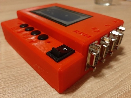 arduino digital compasso calibre Leia Bluetooth caso bainha pcb industrial equipamento 3d print model - Mito3D