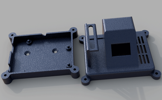 arduino uno r3 caso bainha oled tela bateria suporte 3d print model - Mito3D