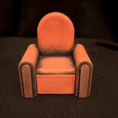 sillón soporte indefenso 3d modelos descargar crealidad nube 3d print model - Mito3D