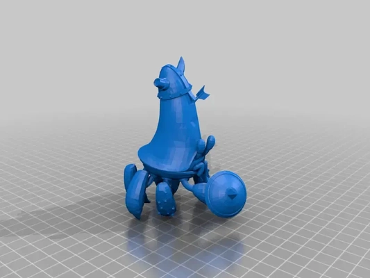 zırhlı yengeç oyuncak 3d modeller indir creality bulut 3d print model - Mito3D