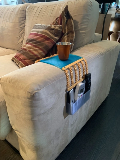 armrest remote holder tray 3d models download creality cloud home decor 3d print model - Mito3D
