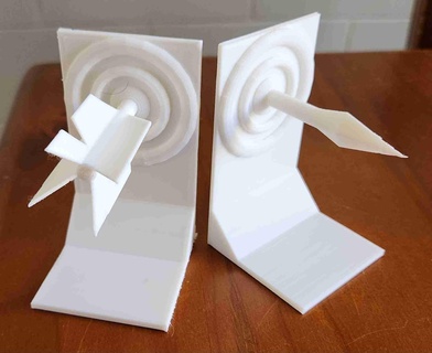 freccia libro finisce 3d Modelli Scarica creality nube casa arredamento 3d print model - Mito3D