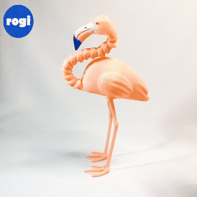 articulated flamingo 3d models download creality cloud flying animals 3d print model - Mito3D