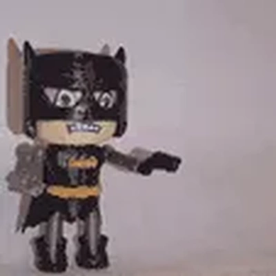 articulated pinypon batman 3d print model models download creality cloud 3d print model - Mito3D