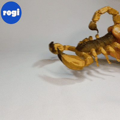 articulated scorpion 3d models download creality cloud insects 3d print model - Mito3D