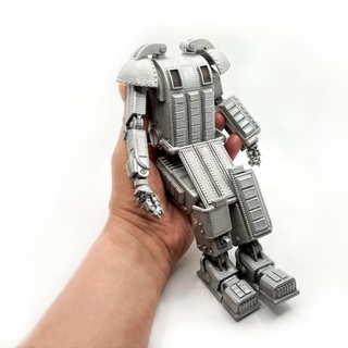 articuled dieselpunk robot 3d models download creality cloud characters 3d print model - Mito3D