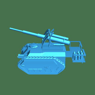 artiglieria 3d print model - Mito3D