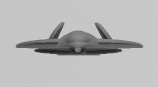 asf-81 aireo space fighter concept Spacecrafts 3d print model - Mito3D