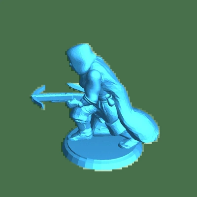 asesino 3d modelos descargar crealidad nube 3d print model - Mito3D