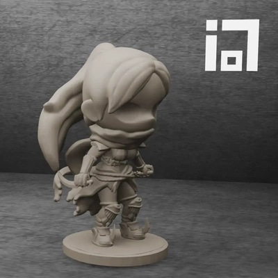 assassin traverser femelle ragnarok ligne 3d modèles télécharger créalité nuage 3d print model - Mito3D