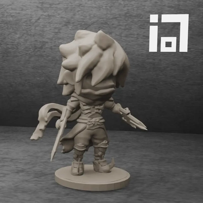 assassin traverser masculin ragnarok ligne 3d modèles télécharger créalité nuage 3d print model - Mito3D