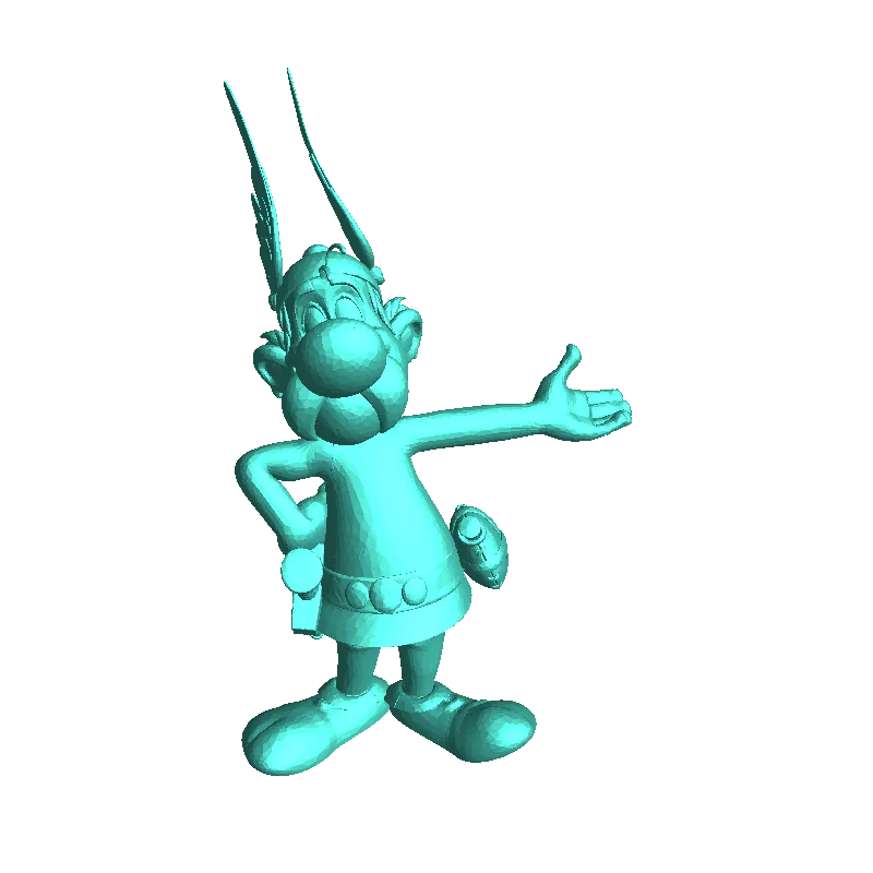 asterix2 3d modèles télécharger créalité nuage 3D print model - Mito3D