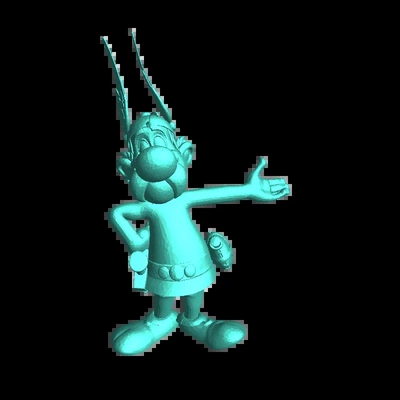 asterix2 3d modèles télécharger créalité nuage 3d print model - Mito3D