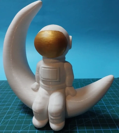 astronauta 3d modelos descargar crealidad nube 3d print model - Mito3D