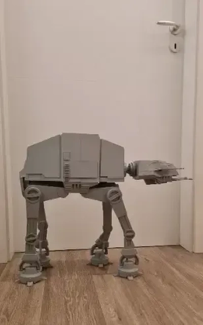 at-at imperial walker 3d models download creality cloud 3d print model - Mito3D