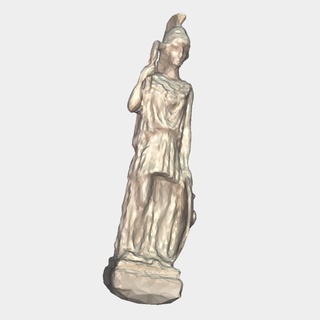 Athéna sculptures culturel reliques 3d print model - Mito3D