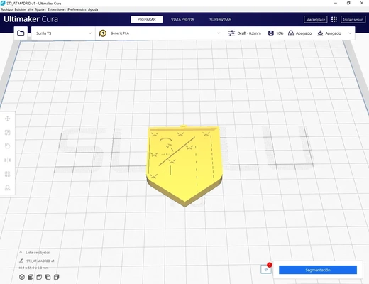 atletico madrid 3d modèles télécharger créalité nuage 3d print model - Mito3D