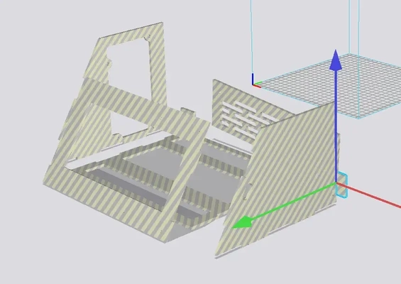 atx cas gaine libre 3d modèles télécharger créalité nuage 3d print model - Mito3D