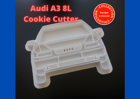 audi a3 8l cookie cutter Foods 3d print model - Mito3D