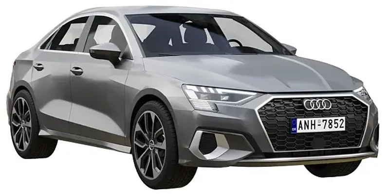 audi a3 limusine 2021 3d modelos baixar crialidade nuvem 3d print model - Mito3D