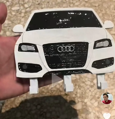 audi s3 ep8 3d modelos baixar crialidade nuvem 3d print model - Mito3D