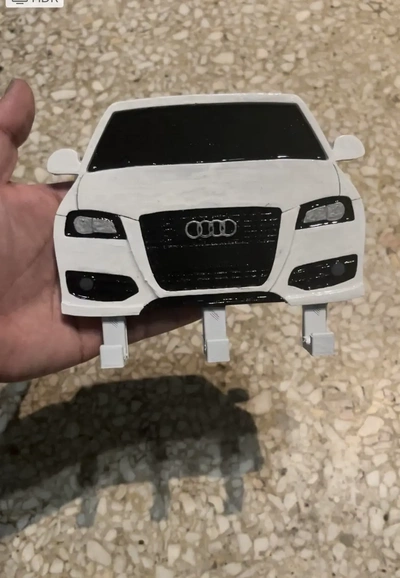 audi s3 ep8 chave cabide 3d modelos baixar crialidade nuvem 3d print model - Mito3D