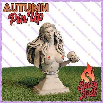autunno nsfw zombie pin up fallimento 3d modelli scarica creality nube donne 3d print model - Mito3D