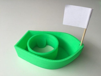 Avocado Samen Anlasser Boot Natur Pflanzen 3d print model - Mito3D