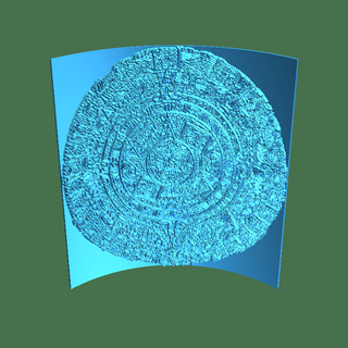 aztekisch Kalender 3d print model - Mito3D