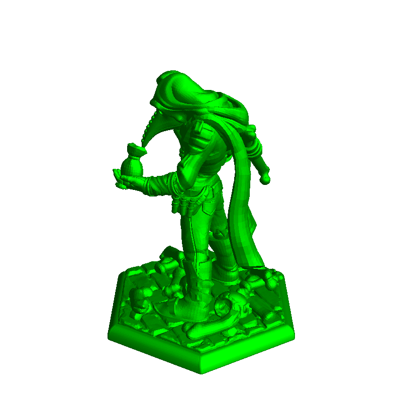 bone Characters 3D print model - Mito3D